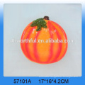 Lovely pumpkin ceramic fruit plate